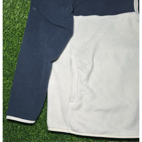 Goodfellow and Co Fleece Jacket Men’s Size XL Tan/Blue Quarter Zip Men’s Fleece - Picture 4 of 7